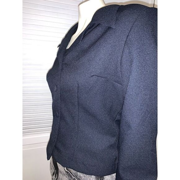 Vintage ALL THAT JAZZ Button Down Blazer 9/10 - Picture 6 of 10